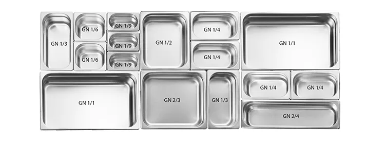 Heavybao Gastronorm Food Container Gn Pan Kitchenware