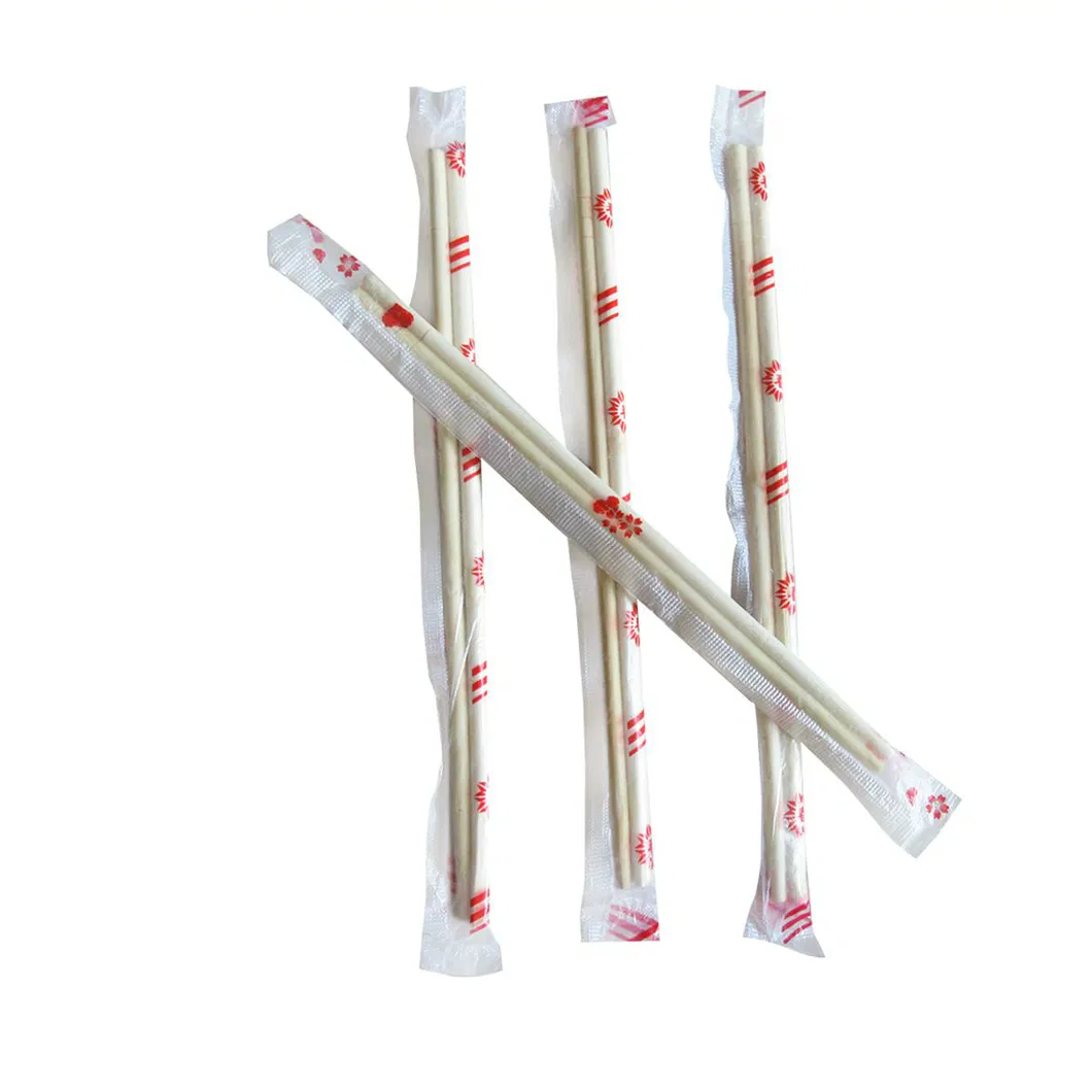 High Quality Mao Bamboo Round Chopsticks with OPP Packing