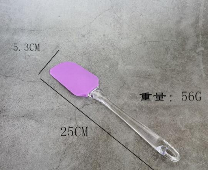 High Quality Non Stick Personalized Silicone Scraper Spatula