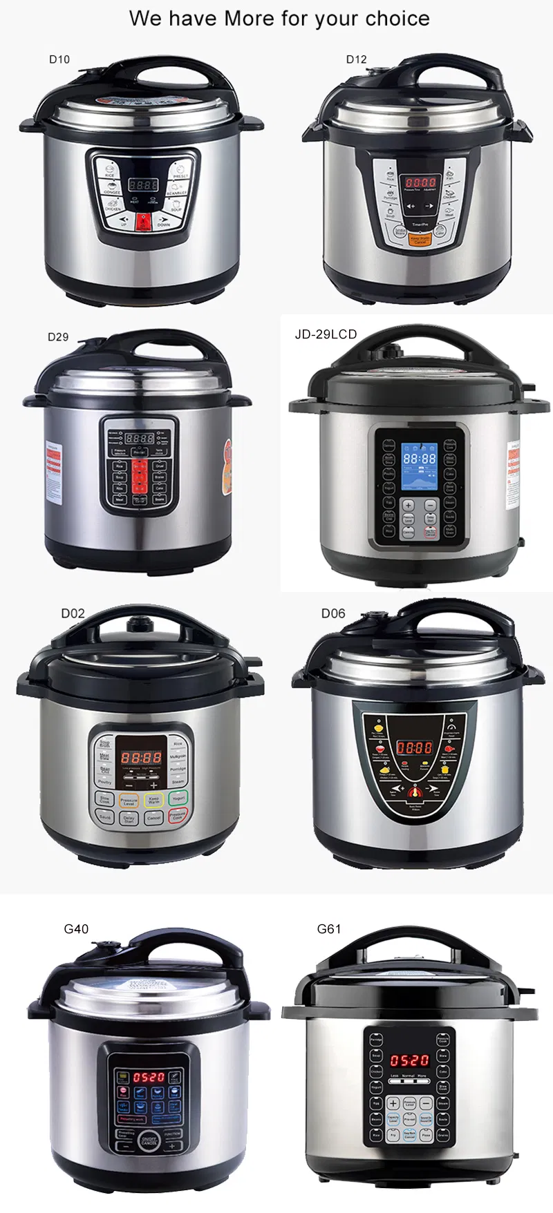 Hot Selling High Quality Multi-Functional Aluminium Cooking Pan Set Multi Home Cookware Polished Pressure Cooker