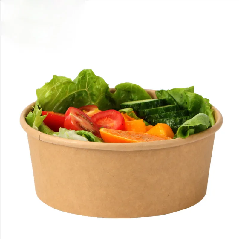 Hot Selling Products 1100ml Disposable Paper Fruit Bowl