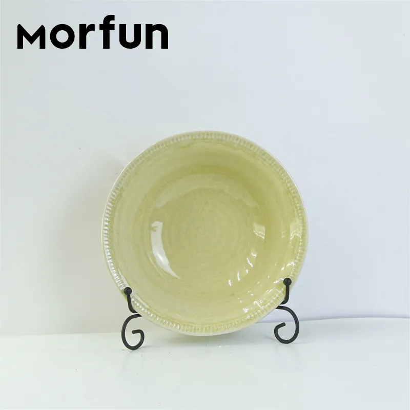 Hunan 16PCS Dinner Set Wholesale Ceramic Table Ware Reaction Glazed Stoneware Dinnerware Set