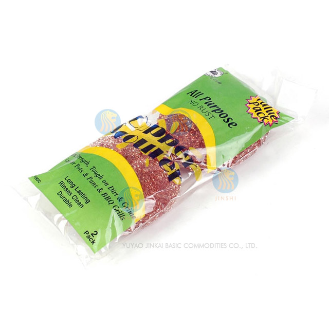 Kitchen Clean Copper Coated Mesh Scourer