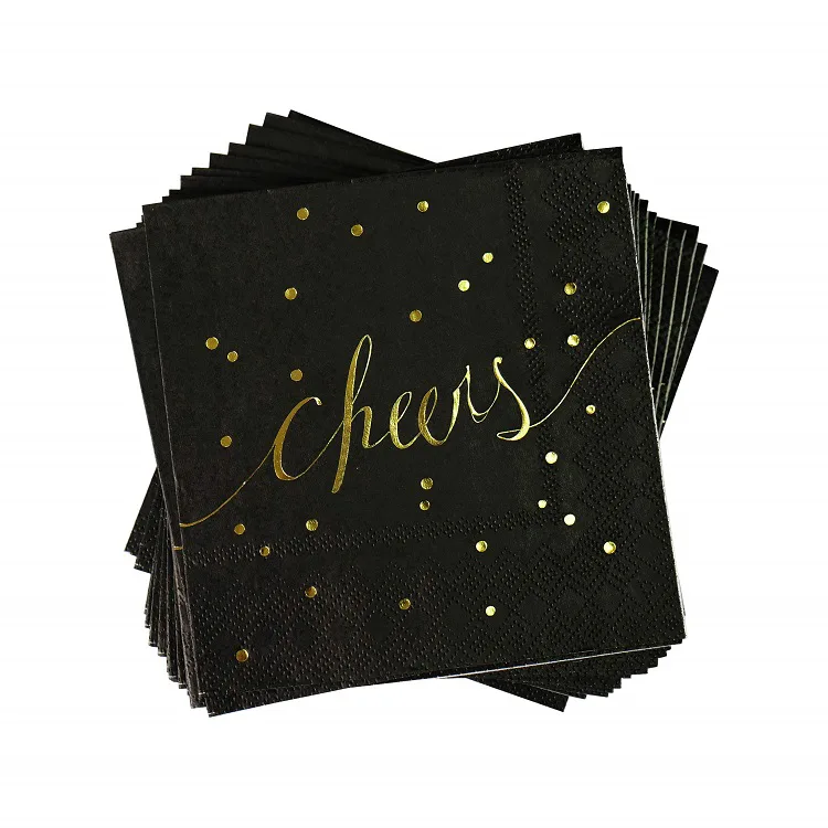 Square Cocktail Paper Napkins