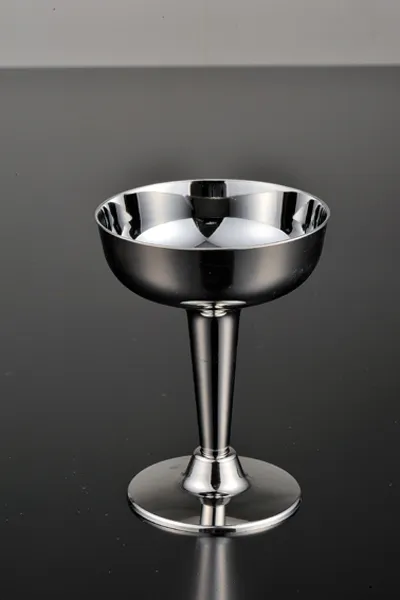 Injected PS Clear Champagne Glass Party Supply Catering Products Tumblers