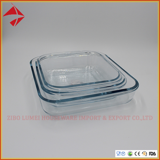 Kitchen Classics Glass Baking Dish Square Tempered Oven Lasagne Square Baking Dish