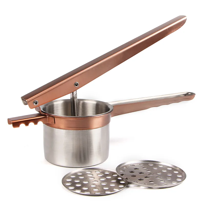 Kitchen Gadgets Fruit Vegetable Tools Stainless Steel Potato Masher