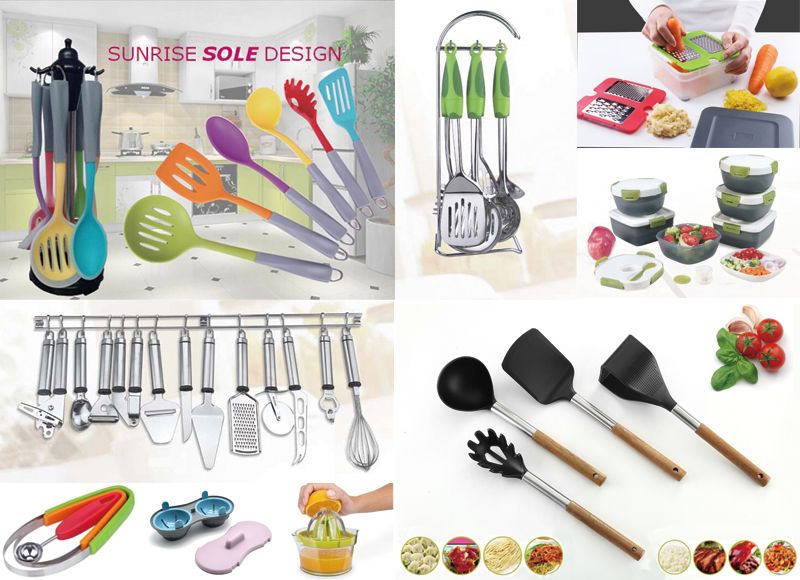 Kitchen Product Kitchen Tools Nylon Slotted Spoon with The Magnetic End (KTN175)