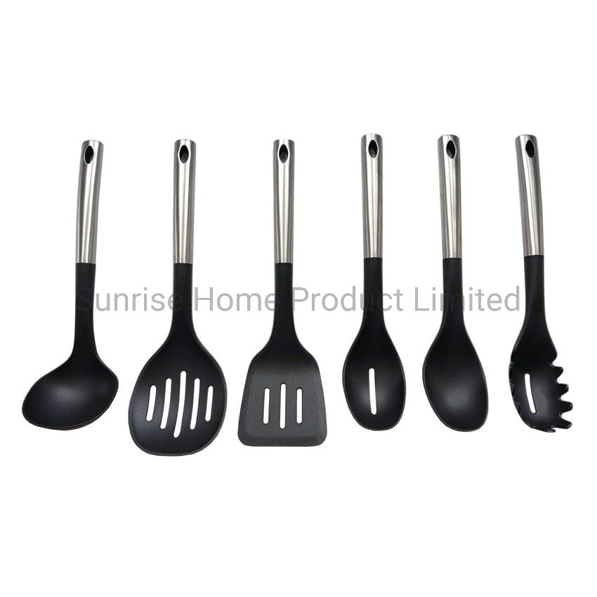 Kitchen Product Kitchen Tools Nylon Slotted Spoon with The Magnetic End (KTN175)