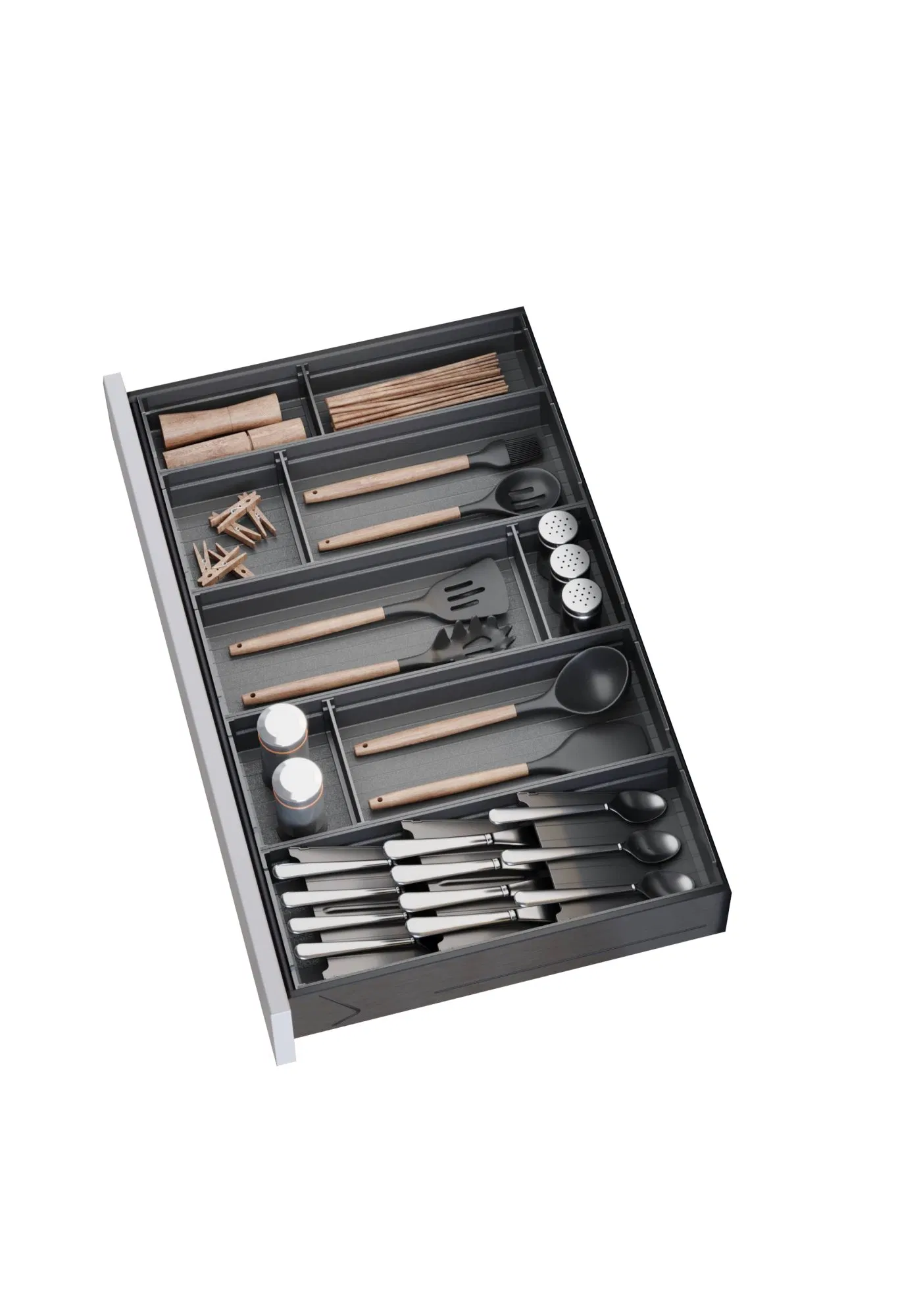 Kitchen Storage Drawer Organizer Modular Parts Tools Organizer