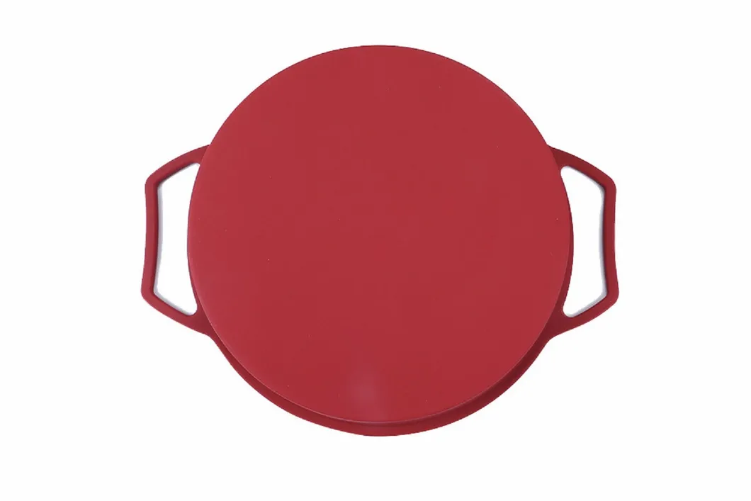Large Round 9 Inch Silicone Cake Pan Baking Mold with Handles, , Steel Frame to Anti-Deformed Esg17249