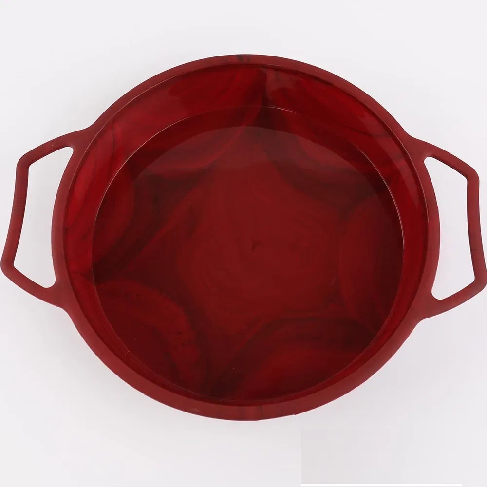 Large Round 9 Inch Silicone Cake Pan Baking Mold with Handles, , Steel Frame to Anti-Deformed Esg17249