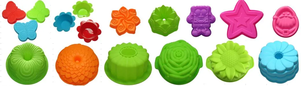 LFGB and FDA Certified Custom Silicone Cake Molds