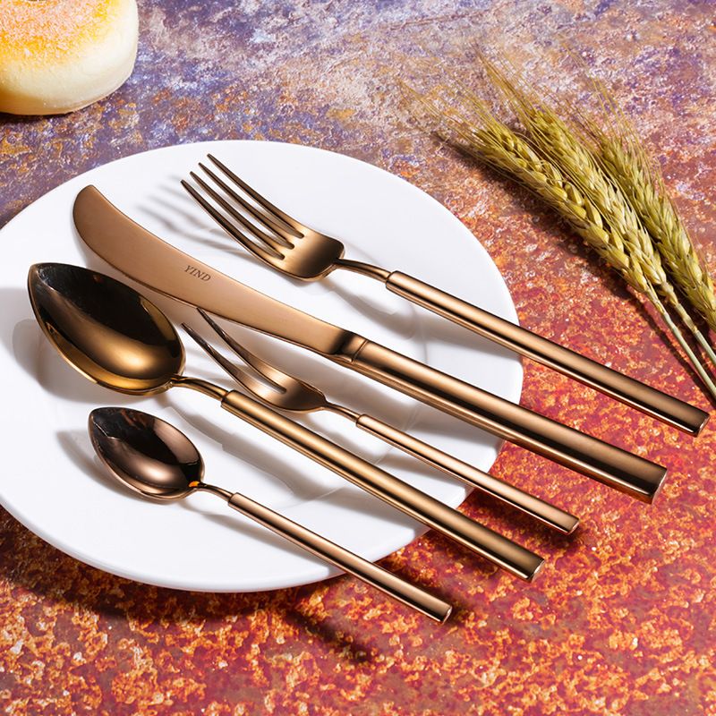 Luxury Stainless Steel Reusable Flatware Cutlery Set