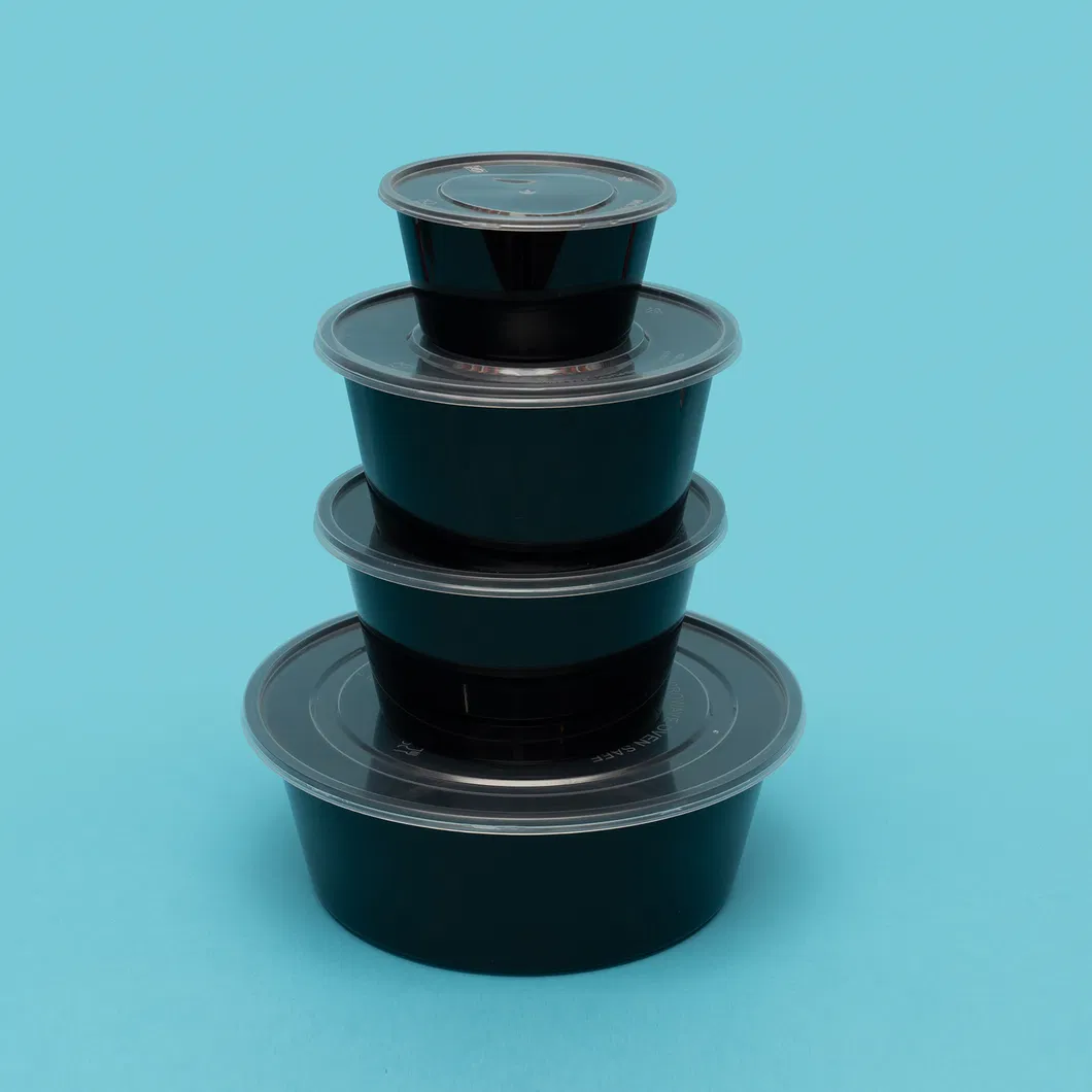 Meal Prep Containers Extra-Thick Food Storage Containers with Lids, Disposable Bento Box Reusable Plastic Bento Lunch Box, BPA Free, Stackable, Microwave Safe