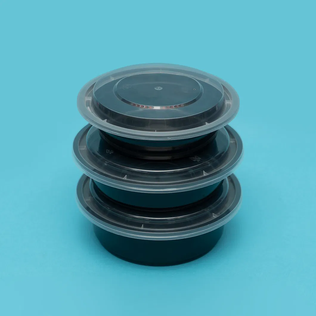 Meal Prep Containers Extra-Thick Food Storage Containers with Lids, Disposable Bento Box Reusable Plastic Bento Lunch Box, BPA Free, Stackable, Microwave Safe