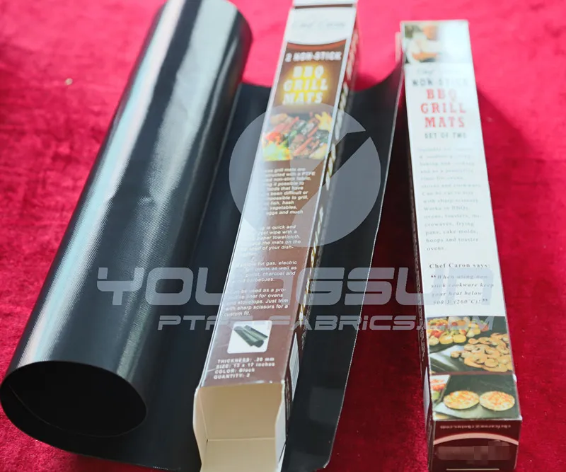 Miracle Grilling Mat Which Is Non-Stick and Reusable