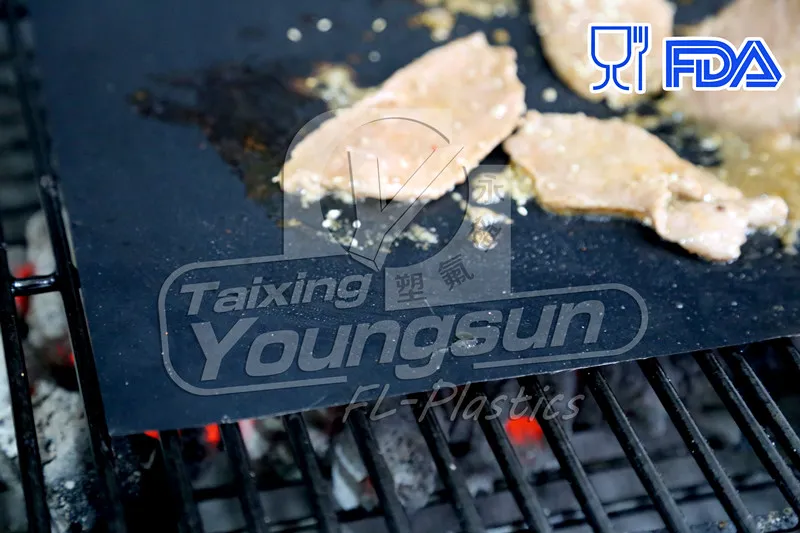 Miracle Grilling Mat Which Is Non-Stick and Reusable