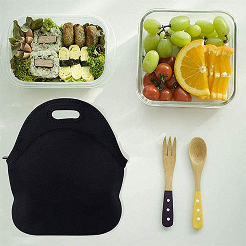 Neoprene Lightweight Insulated Meal Prep Lunch Bag for Work & Picnic