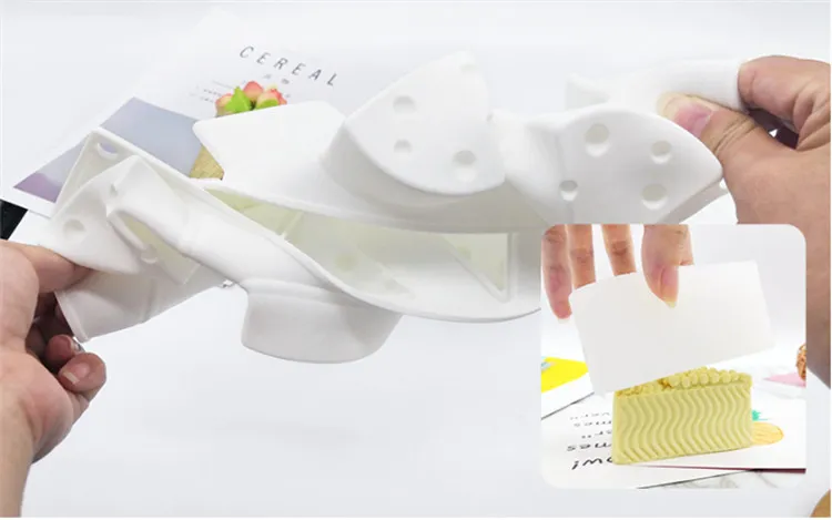 New 3D Silicone Cheese Mousse Cake Baking Mold for Baking Cakes, French Dessert