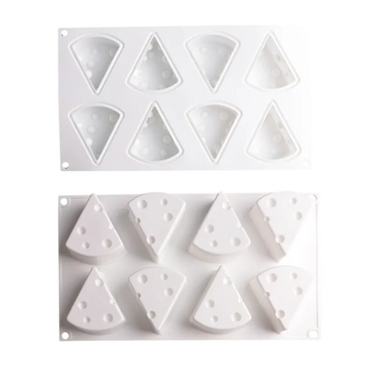 New 3D Silicone Cheese Mousse Cake Baking Mold for Baking Cakes, French Dessert