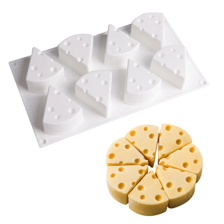 New 3D Silicone Cheese Mousse Cake Baking Mold for Baking Cakes, French Dessert