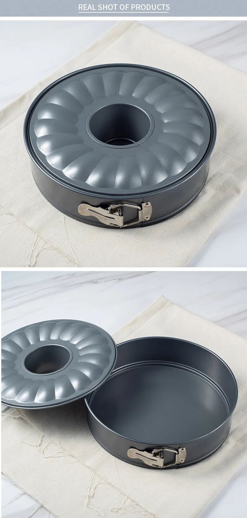 Springform Pan Nonstick Bundt Pan Heavy Duty Cheesecake Pan