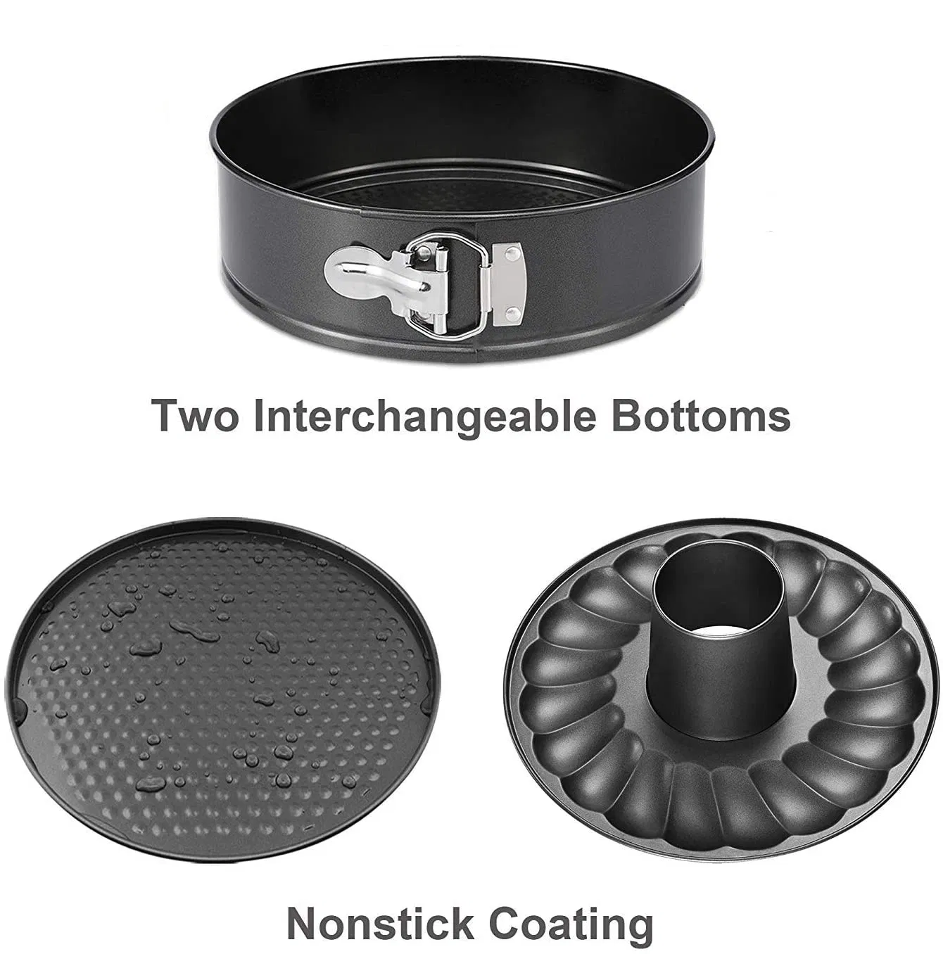 Springform Pan Nonstick Bundt Pan Heavy Duty Cheesecake Pan