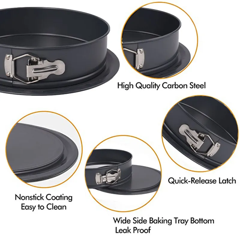 Springform Pan Nonstick Round Cake Pan Bakeware Cheesecake Pan