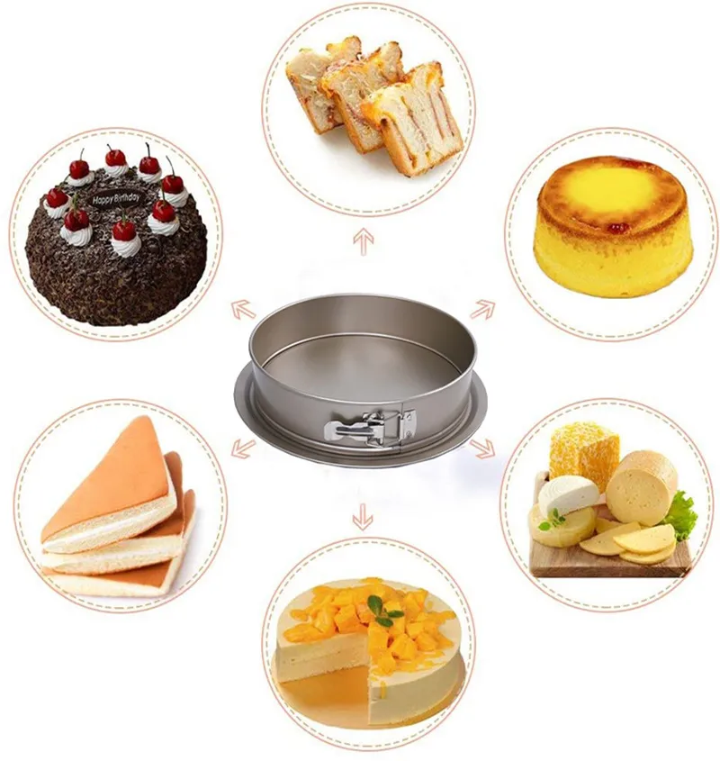 Springform Pan Nonstick Round Cake Pan Bakeware Cheesecake Pan