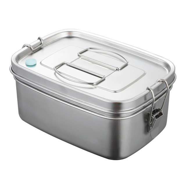 Stainless Steel Bento Box School Food Container Lunch Box