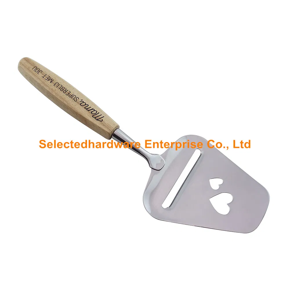 Stainless Steel Cheese Plane with Heart Shape Hole Cheese Slicer