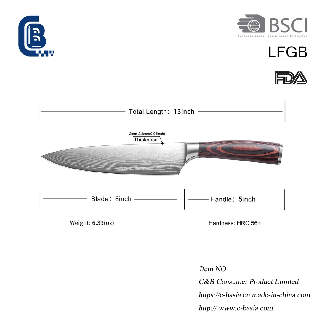 Stainless Steel Utility Kitchen Knife, Chef Sharp Knife, Cutting Meat Vegetables Knife, Slicing Knife
