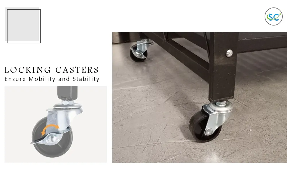 Steel Black Mobile Modern Home Furniture Supplier