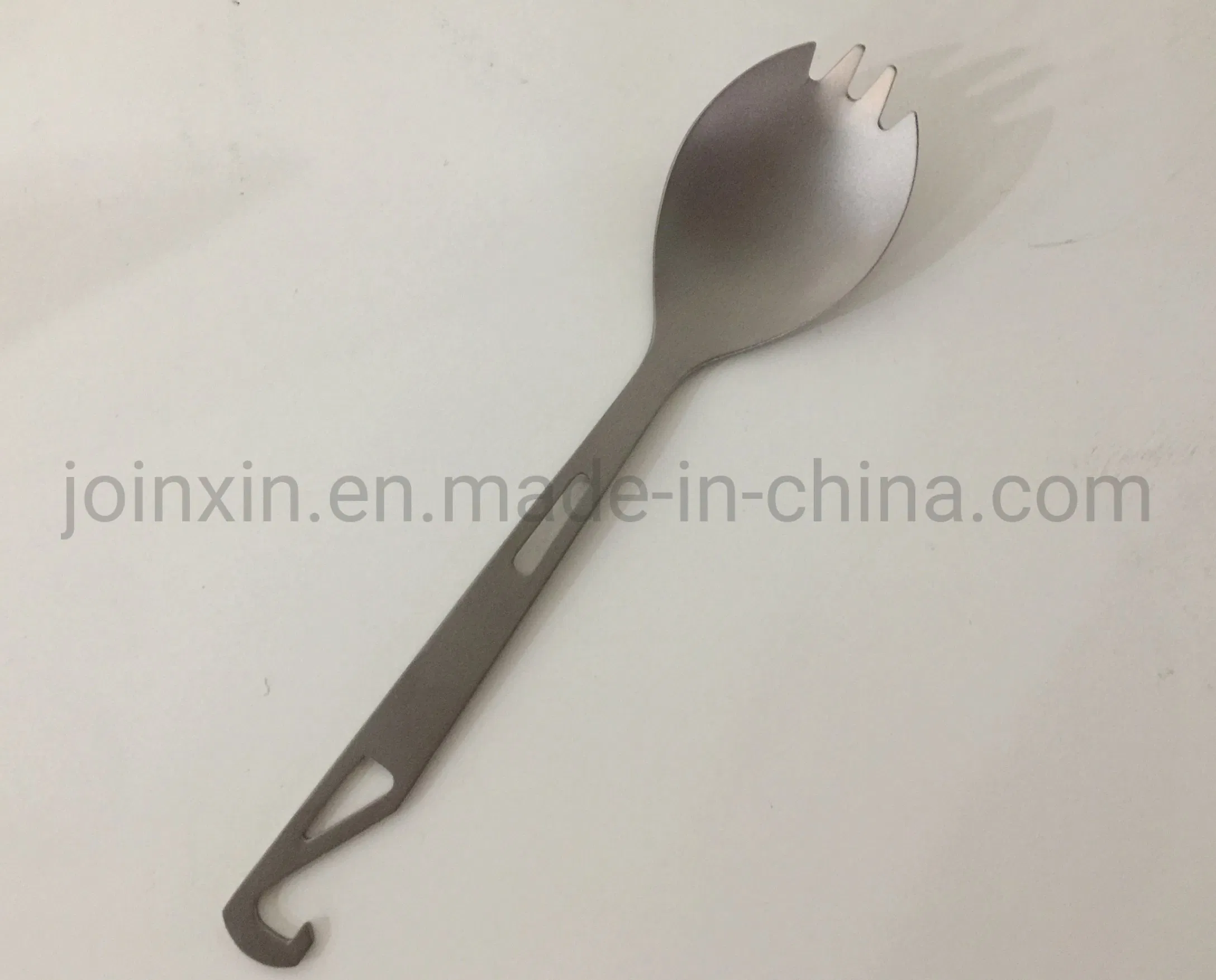 Titanium Construction Spork Multi-Function Spoon Fork Titanium Construction Spork Multi-Function Spoon Fork