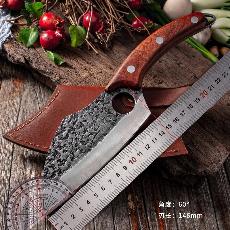 Ultra Sharp Full Tang Wooden Handle 7 Inch 5cr15 Japanese Cutlery Handmade Meat Slicing Knives Chef Knife