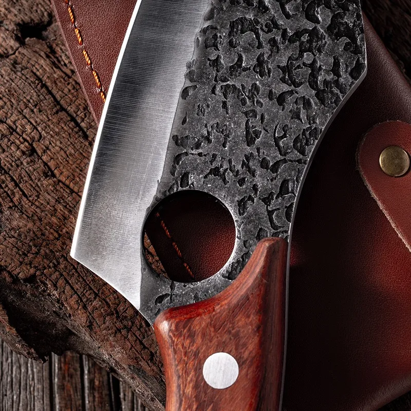 Ultra Sharp Full Tang Wooden Handle 7 Inch 5cr15 Japanese Cutlery Handmade Meat Slicing Knives Chef Knife