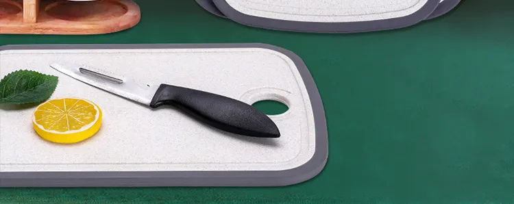 Wheat Straw Plastic Chopping Board
