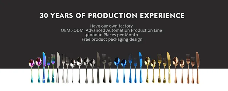 Wholesale Stainless Steel Hammered Silver with Cutlery Set for Wedding