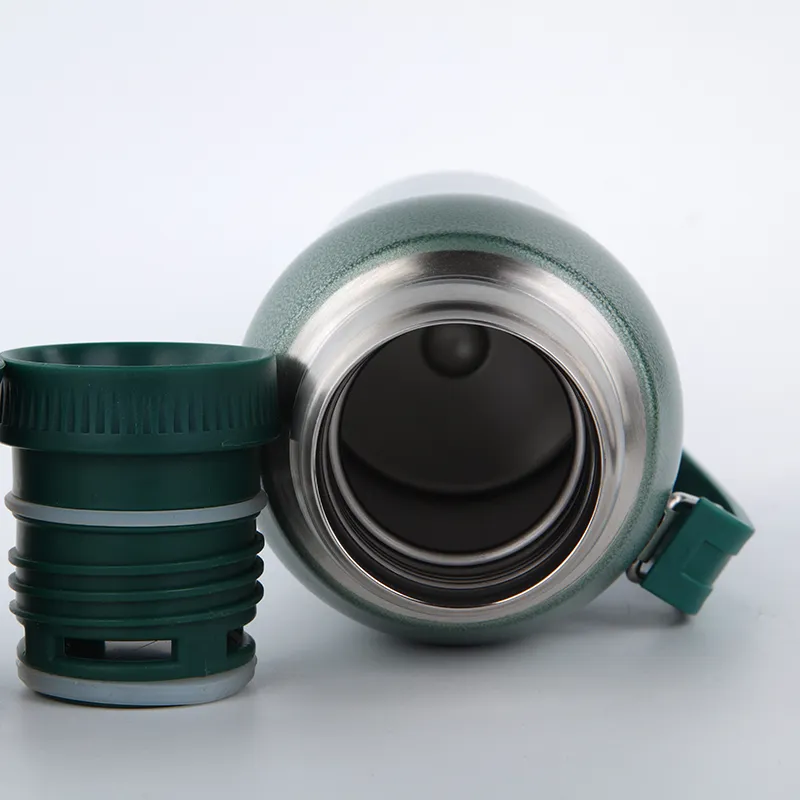 Wide Opening Double Wall Vacuum Insulated Thermo Water Bottle