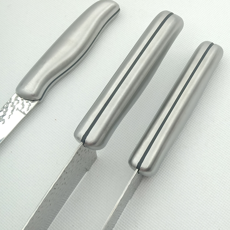 Yangjiang Professional Hammered Pattern Kitchen Chef Knife Set Yangjiang Professional Hammered Pattern Kitchen Chef Knife Set